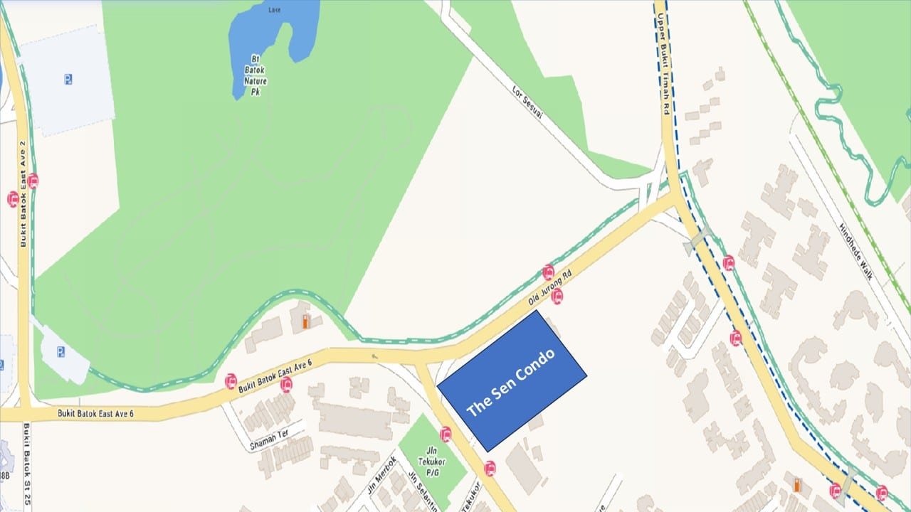 The-Sen-Condo-Location-Map