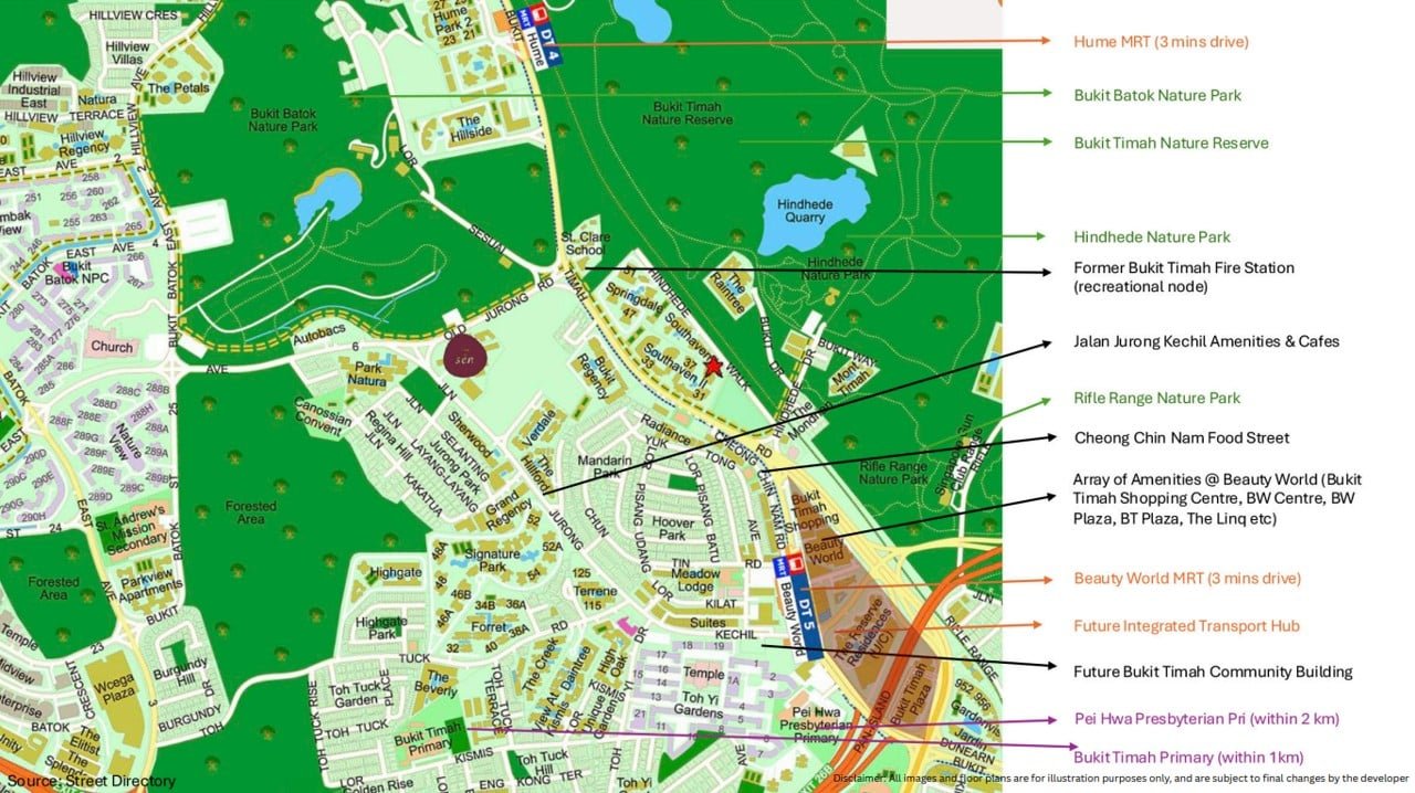 The-Sen-Location-Map